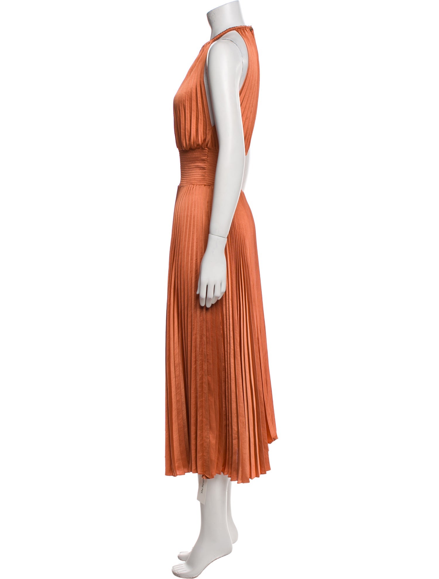 A.L.C. Halterneck Midi Length Dress
